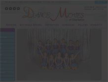 Tablet Screenshot of dancemovesofcharleston.com